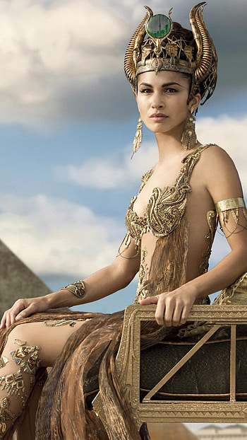 Gods of Egypt, Elodie Yung as Hathor, Sony Xperia HD phone wallpaper