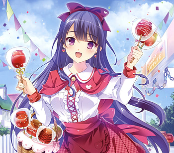 Canides, anime girl, original, cute HD wallpaper