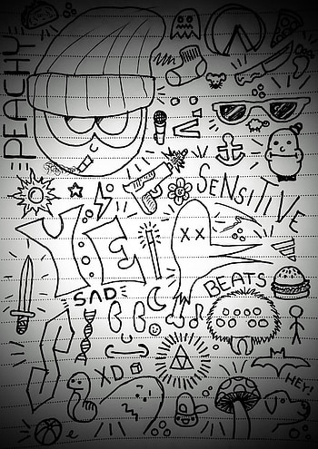 Doodles 2.0, art, drawings HD phone wallpaper