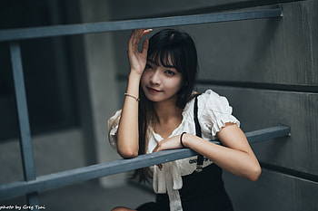 Asian, Woman, Model, Cute HD wallpaper