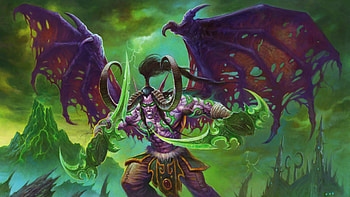 Hearthstone, Illidan HD wallpaper