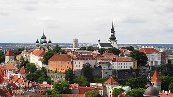 Old Tallinn, Tallinn Estland, Fototapete Tallinn HD wallpaper