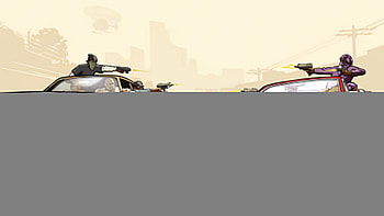 Gta San Andreas Car Chase, gta-san-andreas, gta, games, artwork, art, digital-art, ps4-games, pc-games, video-games HD wallpaper