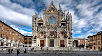Siena Cathedral, -worthy, Beautiful architecture, Captivating facade HD wallpaper