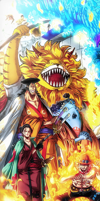 White Beard Crew, Anime, One Piece HD phone wallpaper
