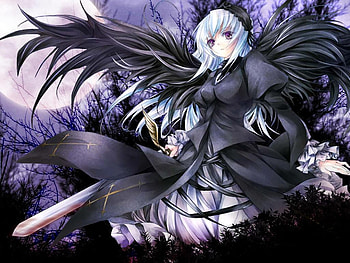 Rozen Maiden, cartoon, girl, woman, lady, anime, maiden, manga, female HD wallpaper