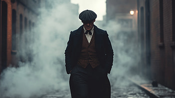 Peaky Blinders Vintage Fog, TV Show, Peaky Blinders, fog, vintage HD wallpaper