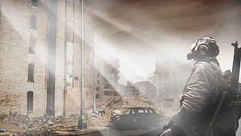 Sci Fi - Post Apocalyptic Apocalypse Gas Mask Mask HD wallpaper