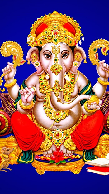 Ganpati , Beautiful, Painting HD phone wallpaper