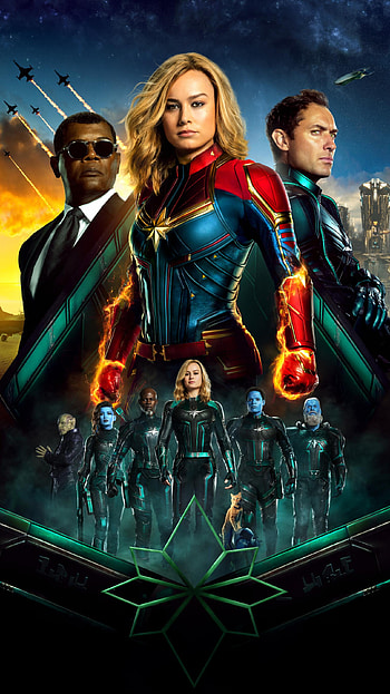 Captain Marvel (2022) movie HD phone wallpaper