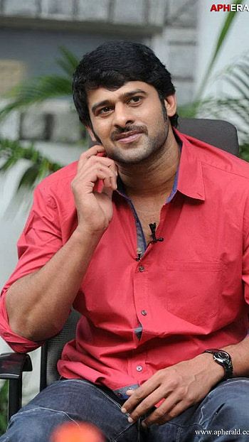 Prabhas Ke, Red Shirt HD phone wallpaper