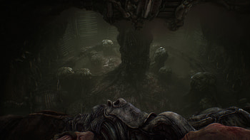 Scorn on Steam, Gaming community, Online multiplayer, Dark world HD wallpaper