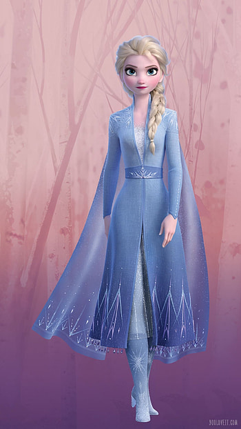 Big Frozen 2 with Elsa, Pink Elsa Frozen HD phone wallpaper