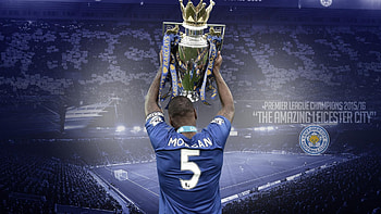 Wes Morgan, Leicester City HD wallpaper