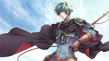 Fire Emblem Gaming, Ephraim Cape, Green hair, Anime Games HD wallpaper