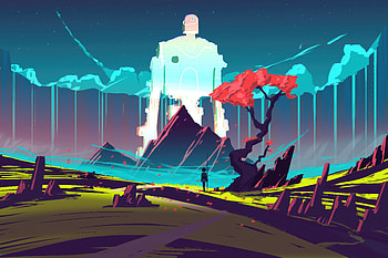 When The Journey Is In The Silence Of My Footsteps, artist, artwork, digital-art HD wallpaper