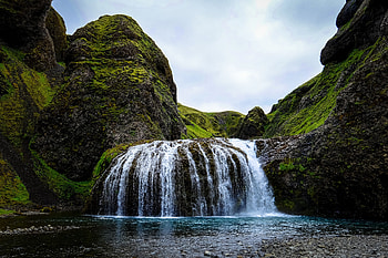 Nature, Rivers, Stones, Waterfall, Flow HD wallpaper