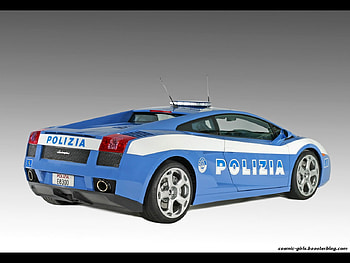 Lamborghini Gallardo Polizia, lamborghini-gallardo-polizia HD wallpaper