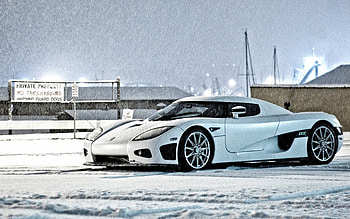 Transport, Auto, Winter, Snow HD wallpaper