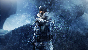 Tom Clancy's Rainbow Six Siege, girl soldier, frost, game HD wallpaper