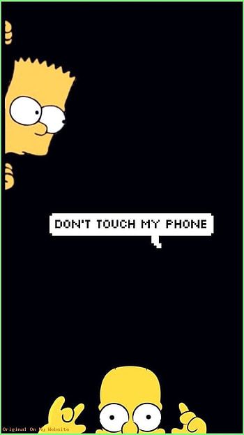 Don't Touch My , Lock Screen, Aesthetic HD phone wallpaper