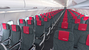 Air Arabia brand identity, A320 interior design, Tagebuch HD wallpaper
