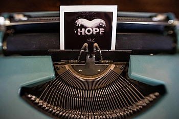 Words, Inscription, Text, Hope, Word, Typewriter HD wallpaper