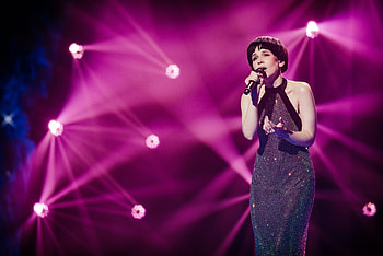 Monika Liu, Lithuanian singer, Eurovision saison 2022, Weiss 2022 turin HD wallpaper
