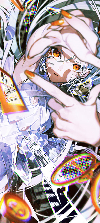 Neon Gaze • Prism Frame • Pocket Stargazer • Muse, Anime, girl, anime girl HD phone wallpaper