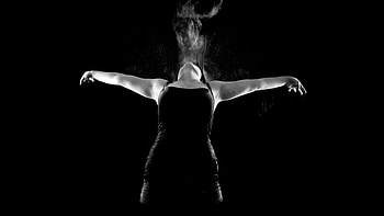 Black dancer, Graceful movements, Expressive art form, Stage performance HD wallpaper
