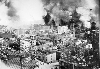 San Francisco c1906, other, people, fun, city HD wallpaper
