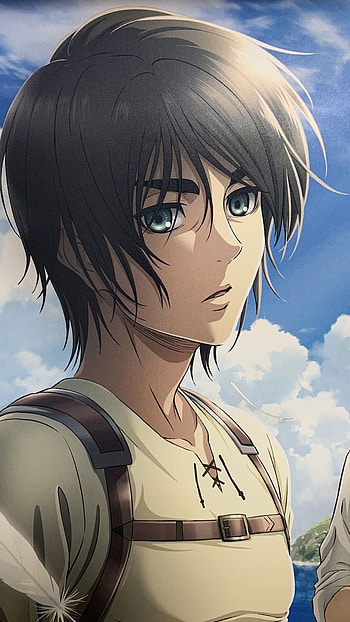 Eren Yeager, Attack On Titan, Korean, Series HD phone wallpaper