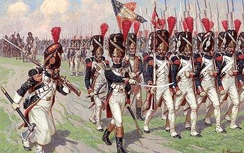 alexander averyanov imperial old guard men war painting HD wallpaper