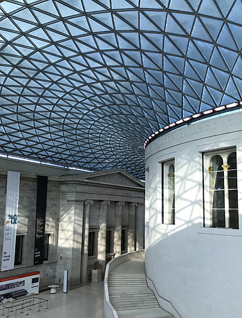 British Museum, Great court, Museum blog, Fascinating facts HD phone wallpaper