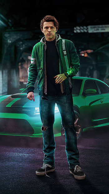 Tom Holland Ben 10, actor, superhero, Ben 10, Celebrity, Tom Holland HD phone wallpaper