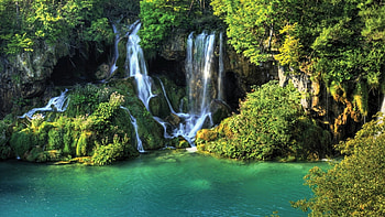 Thailand's treasures, Majestic waterfalls, Breathtaking rivers, Pristine jungles HD wallpaper