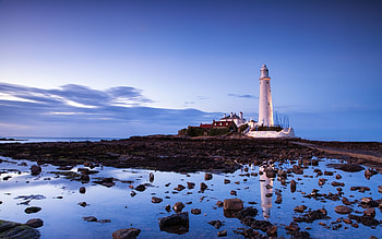 Lighthouse , Captivating scenery, Spectacular view, que HD wallpaper