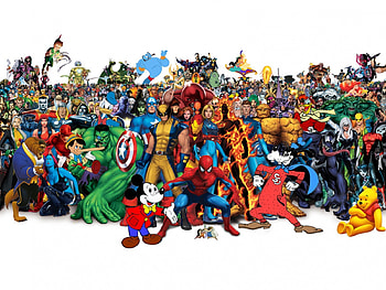 super heroes, spider man, iron man, batman, hulk HD wallpaper