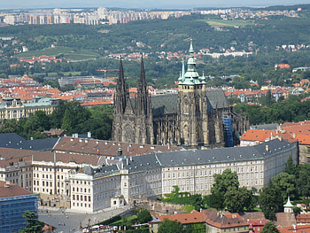 Prague Castle, Captivating view HD wallpaper