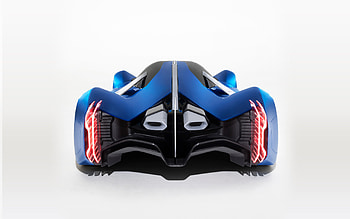2022, Alpine A4810, IED Concept, rear view, exterior, hypercar, hydrogen supercar, Alpine HD wallpaper