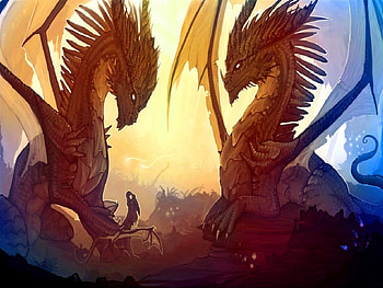 Fantasy, Dragons HD wallpaper