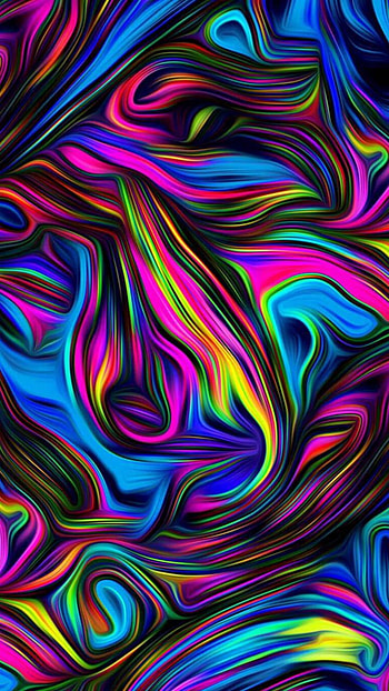 colorful, paint, artistic, colors HD phone wallpaper