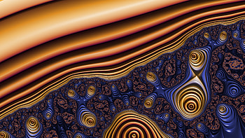 Trippy Psychedelic Fractal, trippy, psychedelic, aesthetic, Abstract, fractal HD wallpaper