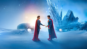 The Meeting Of Man Of Steel, superman, superman-legacy, superheroes, dc-comics, movies, art, artwork, digital-art, david-corenswet, henry-cavill, artstation HD wallpaper