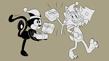 Felix the Cat, Classic character, Whimsical animations, Cartoon charm HD wallpaper