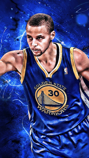 Curry, Blue Theme HD phone wallpaper
