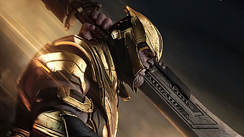 Thanos, Computer , quality, Marvel character HD wallpaper
