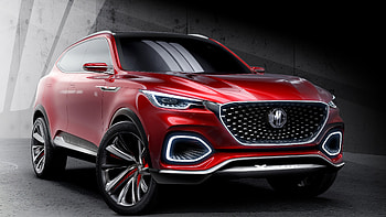 MG X-Motion Concept, SUV, red car HD wallpaper