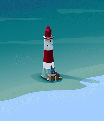 Art, Architecture, Vector, Structure, Lighthouse HD phone wallpaper