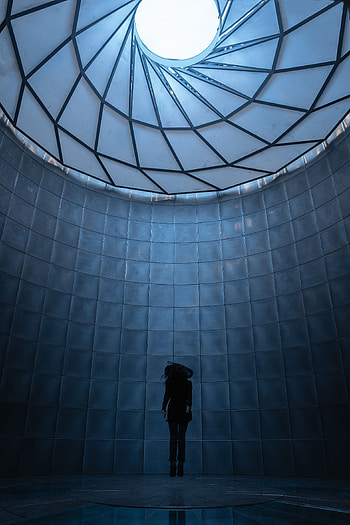 Silhouette, Miscellanea, Miscellaneous, Room, Premises, Bounce, Jump, Levitation HD phone wallpaper